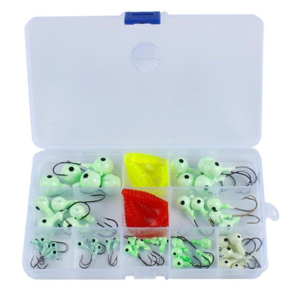 fishing hooks one piece luya hook lead head soft bait set luminous color primary with barbed combo
fishing hooks one piece luya hook lead head soft bait set luminous color primary with barbed combo
