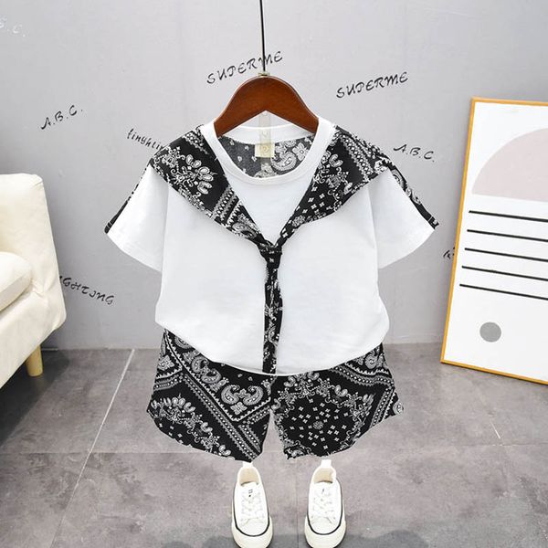 boys clothing sets kids suits children outfit baby clothes summer cotton short sleeve t-shirts shorts pants 2pcs b7060, White
boys clothing sets kids suits children outfit baby clothes summer cotton short sleeve t-shirts shorts pants 2pcs b7060, White