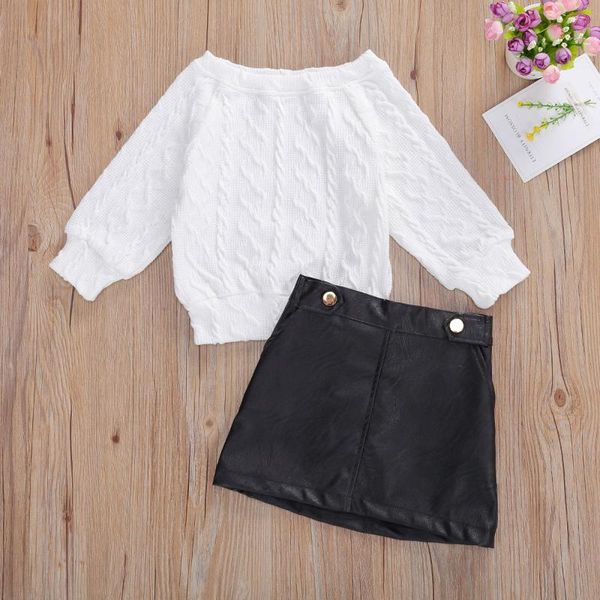 clothing sets baby & children's 3-7years winter autumn girls clothes long sleeve pullover knit sweater leather a-line skirts, White
clothing sets baby & children's 3-7years winter autumn girls clothes long sleeve pullover knit sweater leather a-line skirts, White