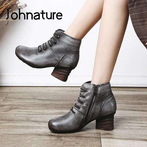 boots johnature women genuine leather ladies shoes zip 2021 handmade leisure round toe concise sewing ankle platform, Black
boots johnature women genuine leather ladies shoes zip 2021 handmade leisure round toe concise sewing ankle platform, Black