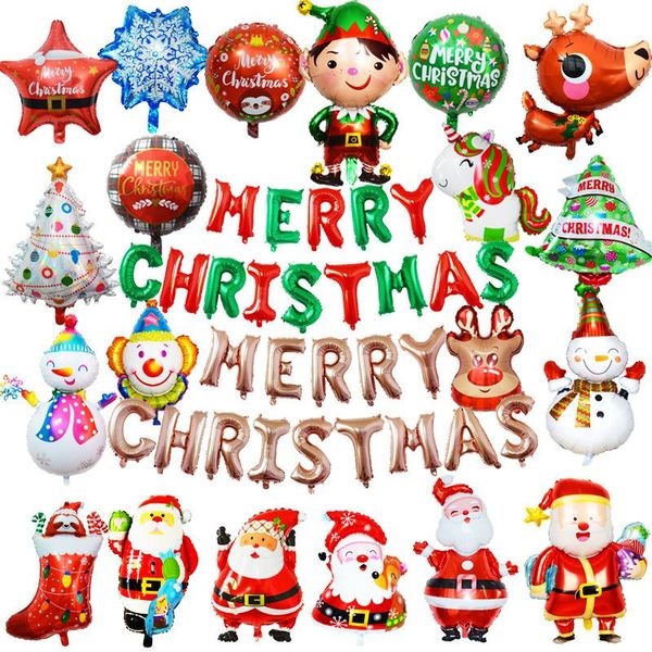party decoration 18 inches happy christmas day foil balloons snowman santa claus xmas supplies eve round ball
party decoration 18 inches happy christmas day foil balloons snowman santa claus xmas supplies eve round ball