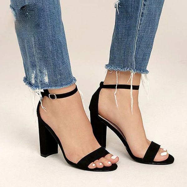 sandals women ankle strap heeled summer gladiator shoes woman chunky heels for open toe party sandal, Black
sandals women ankle strap heeled summer gladiator shoes woman chunky heels for open toe party sandal, Black
