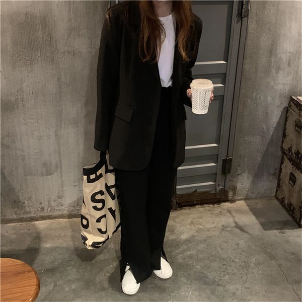 women's two piece pants hzirip loose office pants, set of 2-piece elegant suits, black, uniform, femme, ol, formal, blazer, autumn, chi, White
women's two piece pants hzirip loose office pants, set of 2-piece elegant suits, black, uniform, femme, ol, formal, blazer, autumn, chi, White