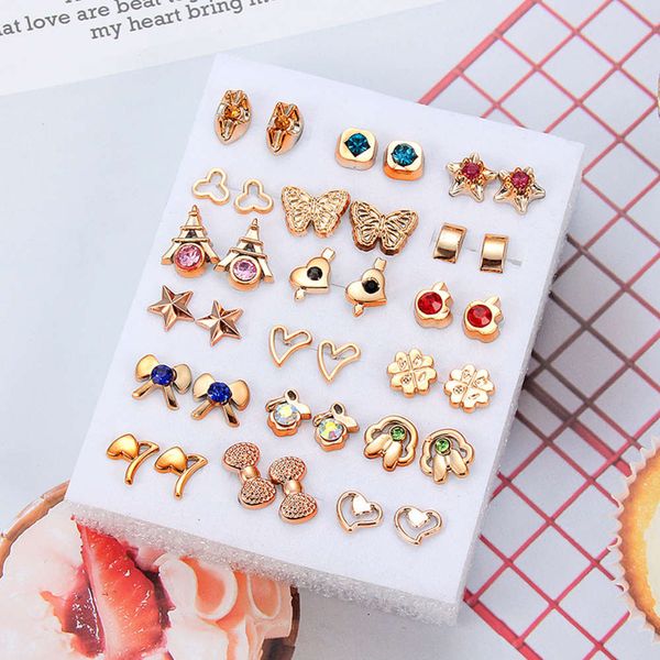 color studded earrings simple travel set clothing temperament fashion pairs 
color studded earrings simple travel set clothing temperament fashion pairs