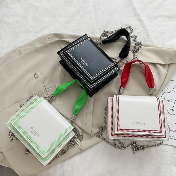 chain women's bag handbag cover flap 2021 new summer fashion pleated portable messenger bag all-match small square
chain women's bag handbag cover flap 2021 new summer fashion pleated portable messenger bag all-match small square