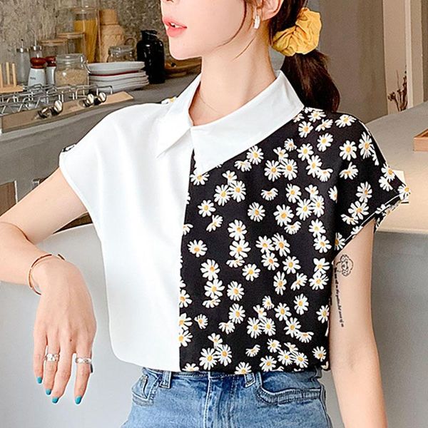 women's blouses & shirts womens and 2021 ladies chiffon for women blusas femininas korean short floral batwing sleeve 0576, White
women's blouses & shirts womens and 2021 ladies chiffon for women blusas femininas korean short floral batwing sleeve 0576, White