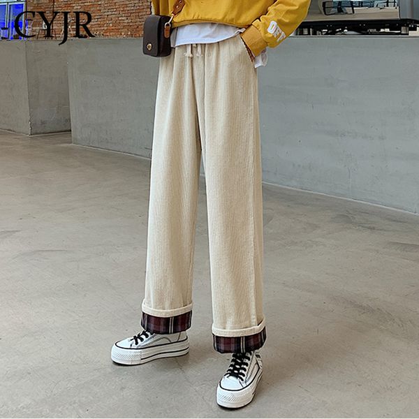 winter of wool plied 2021 elastic waistline loose women's trousers for the black autumn wide cashmere ankle-length pants 6uw4, Black;white
winter of wool plied 2021 elastic waistline loose women's trousers for the black autumn wide cashmere ankle-length pants 6uw4, Black;white