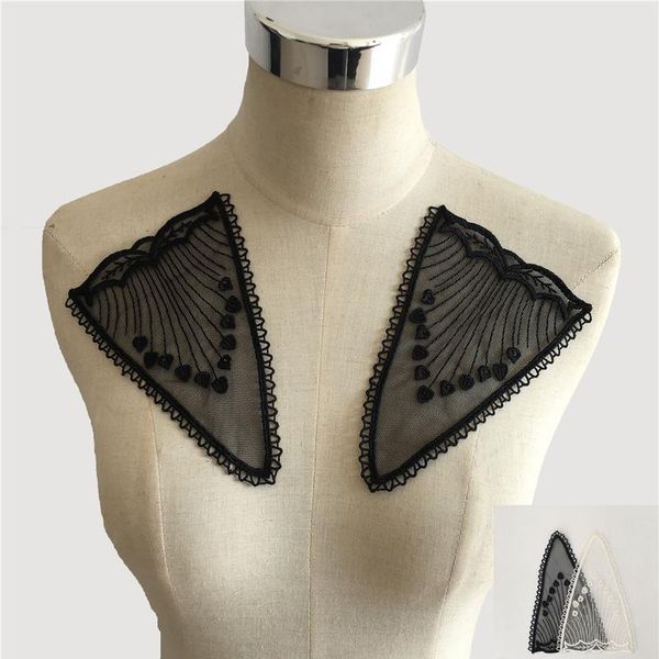 lace fabic embroidery applique organza diy lace collar sewing wedding dress needlework braid accessories 1 qylhmk, Black
lace fabic embroidery applique organza diy lace collar sewing wedding dress needlework braid accessories 1 qylhmk, Black