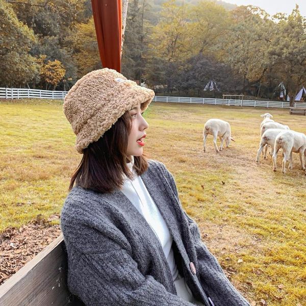 wide brim hats solid artificial women hat fur warm female cap faux winter bucket for outdoor sunscreen sun panama lady bonnet, Blue;gray
wide brim hats solid artificial women hat fur warm female cap faux winter bucket for outdoor sunscreen sun panama lady bonnet, Blue;gray