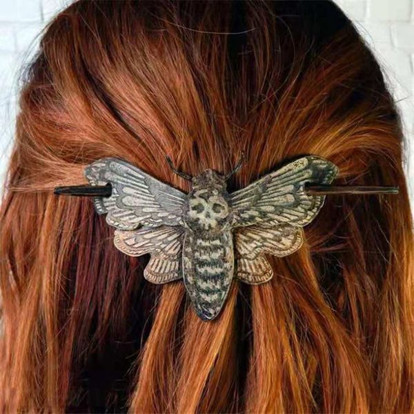 hair clips retro copper moth skull sticks metal headbands for women antique lady hairpins fashion clip accessories headwear
hair clips retro copper moth skull sticks metal headbands for women antique lady hairpins fashion clip accessories headwear