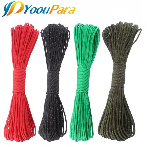 outdoor gadgets yooupara 100 feet reflective paracord 10 colors 7 strand campling tent wind parachute rope survival emergence cord
outdoor gadgets yooupara 100 feet reflective paracord 10 colors 7 strand campling tent wind parachute rope survival emergence cord