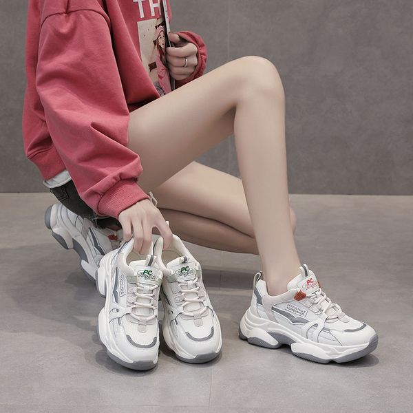new spring sneakers mesh casualshoes women thick bottom girl thick bottom round shoes female lack up sneakers white fashion
new spring sneakers mesh casualshoes women thick bottom girl thick bottom round shoes female lack up sneakers white fashion