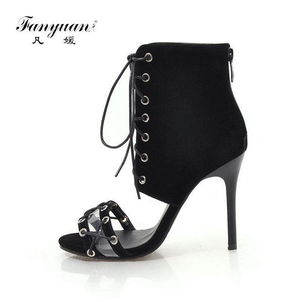 dress shoes fanyuan fashion cross-tied cover heel sandals women summer thin high heels casual black zipper gladiator
dress shoes fanyuan fashion cross-tied cover heel sandals women summer thin high heels casual black zipper gladiator