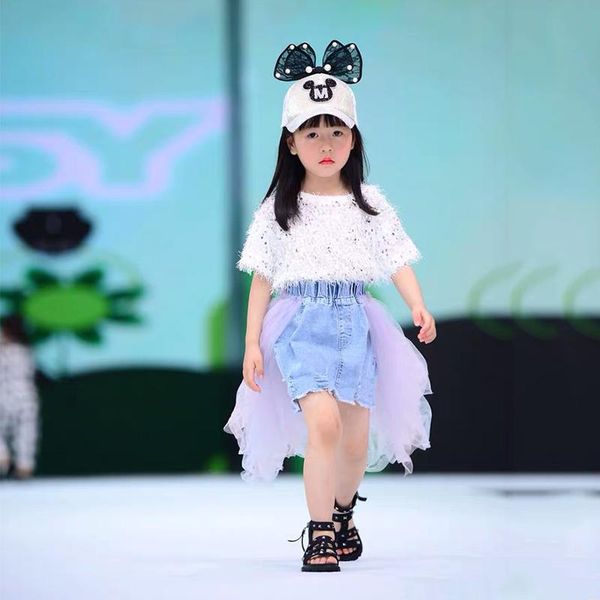 skirts summer girls tutu skirt baby denim kids fashion children bottoms streetwear ripped mesh patch 4 to 14 yrs, Blue
skirts summer girls tutu skirt baby denim kids fashion children bottoms streetwear ripped mesh patch 4 to 14 yrs, Blue