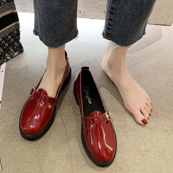 2021 new patent leather square heels pumps women fashion buckle round toe mary janes slip on office shoes woman 7nyk, Black
2021 new patent leather square heels pumps women fashion buckle round toe mary janes slip on office shoes woman 7nyk, Black