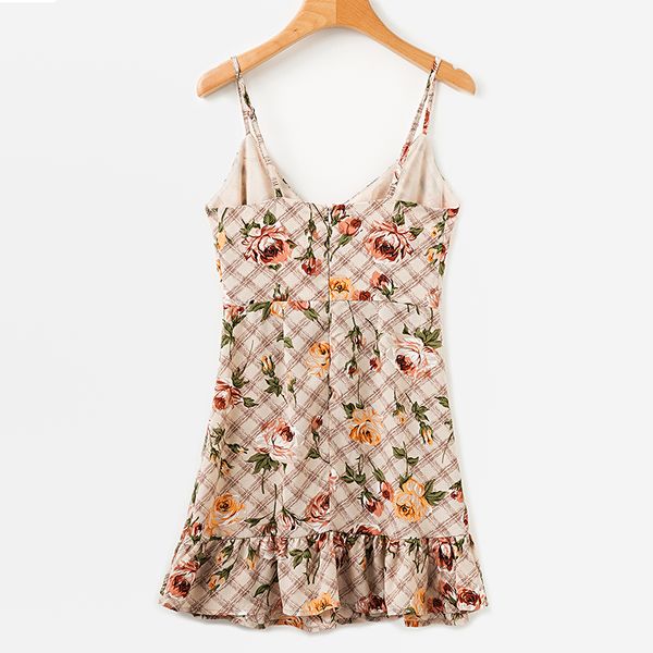 summer floral printed strap women dress new v-neck sleeveless beach vestidos zippers mini female dres, Black;gray
summer floral printed strap women dress new v-neck sleeveless beach vestidos zippers mini female dres, Black;gray