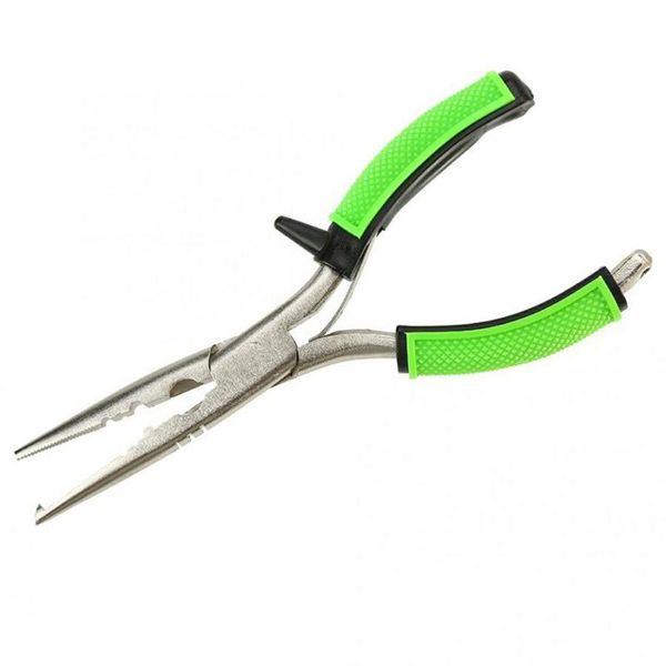 fishing hooks pliers white nickel portable rubber handle line hook removal tool accessories
fishing hooks pliers white nickel portable rubber handle line hook removal tool accessories