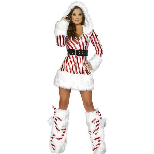 casual dresses adults womens santa claus costume cute red white striped christmas party fancy dress with + leggings, Black;gray
casual dresses adults womens santa claus costume cute red white striped christmas party fancy dress with + leggings, Black;gray