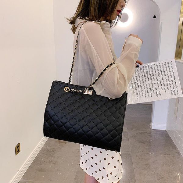 shoulder bags handbags black big tote for women chain crossbody bag diamond lattice female large leather plaid shopper 2021
shoulder bags handbags black big tote for women chain crossbody bag diamond lattice female large leather plaid shopper 2021