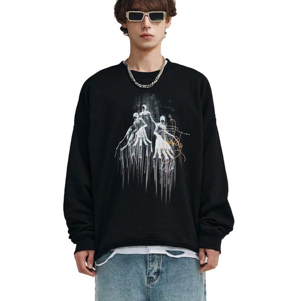 men's hoodies & sweatshirts graphic pullover sweatshirt fleece hoodie men streetwear unisex, Black
men's hoodies & sweatshirts graphic pullover sweatshirt fleece hoodie men streetwear unisex, Black