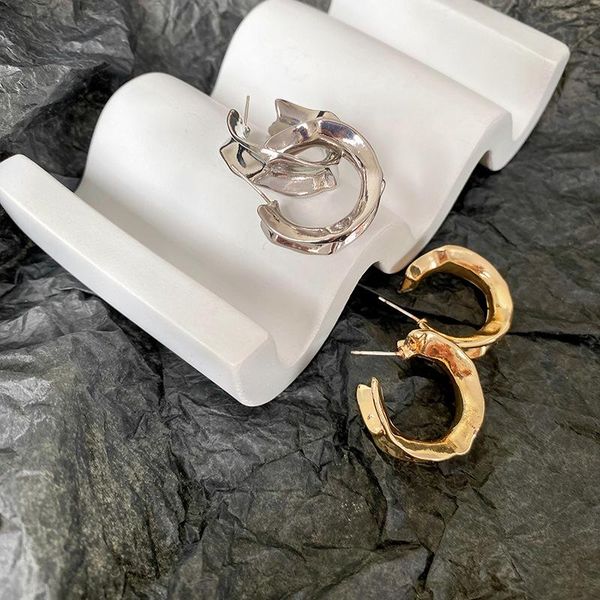 hoop & huggie gold silver color c shape small earrings irregular geometric for women minimalist hoops trendy, Golden;silver
hoop & huggie gold silver color c shape small earrings irregular geometric for women minimalist hoops trendy, Golden;silver