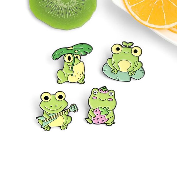 pins, brooches cartoon creative brooch animal frog playing guitar dripping oil alloy yellow-green enamel for women pin jewelry1 piece, Gray
pins, brooches cartoon creative brooch animal frog playing guitar dripping oil alloy yellow-green enamel for women pin jewelry1 piece, Gray