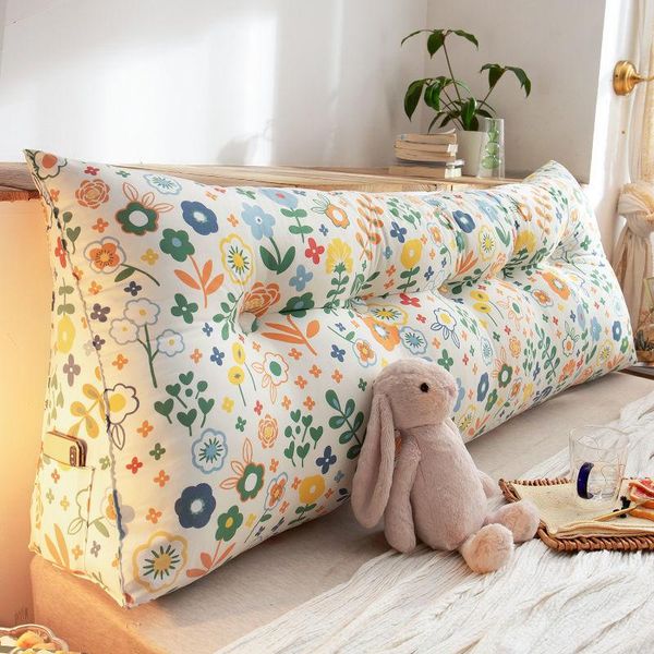 cushion/decorative pillow 1pc large triangular removable zipper back cushion bedside king queen size filler high resilience sofa seat
cushion/decorative pillow 1pc large triangular removable zipper back cushion bedside king queen size filler high resilience sofa seat