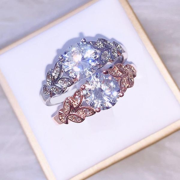 wedding rings rose gold crystal leaf ring elegant temperament female romantic jewelry gift, Slivery;golden
wedding rings rose gold crystal leaf ring elegant temperament female romantic jewelry gift, Slivery;golden