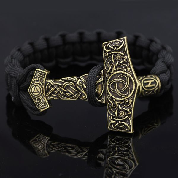 popular viking celtic wolf totem luna beads men's woven bracelet jewelry trend, Silver
popular viking celtic wolf totem luna beads men's woven bracelet jewelry trend, Silver