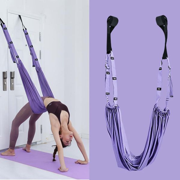 one set handles anti-gravity aerial yoga ceiling hammock flying swing chair trapeze yoga belt inversion device home hanging belt
one set handles anti-gravity aerial yoga ceiling hammock flying swing chair trapeze yoga belt inversion device home hanging belt