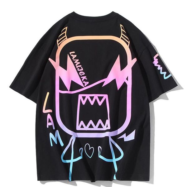 men's t-shirts oversize harajuku japanese devil tshirt short sleeve hip hop streetwear cotton tee summer men clothes drop, White;black
men's t-shirts oversize harajuku japanese devil tshirt short sleeve hip hop streetwear cotton tee summer men clothes drop, White;black