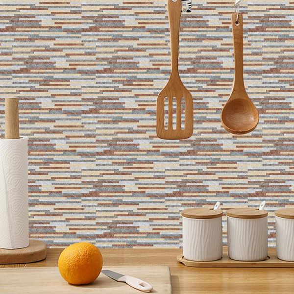wall stickers 6pcs modern style decorative color stripes living room bedroom brick pattern self-adhesive 3d stereo wallpaper
wall stickers 6pcs modern style decorative color stripes living room bedroom brick pattern self-adhesive 3d stereo wallpaper