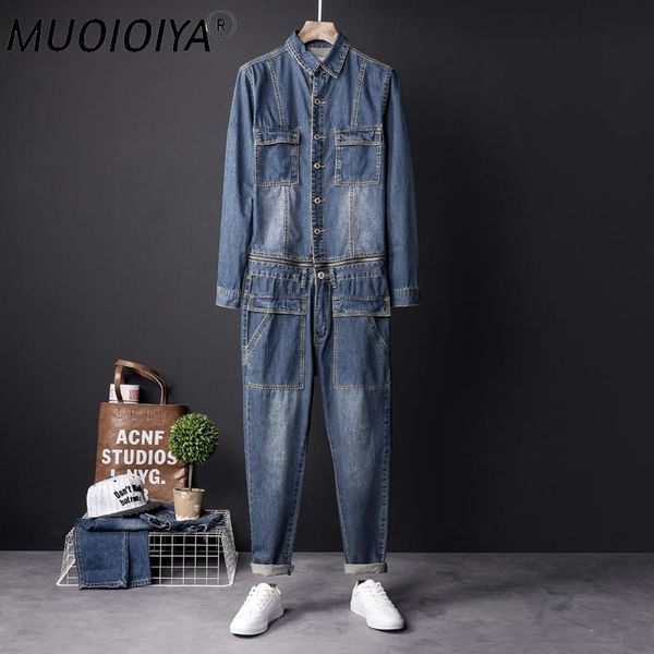 men's jeans denim jumpsuits men women overalls rompers two piece set jacket and pants suit uniform designer clothing plus size, Blue
men's jeans denim jumpsuits men women overalls rompers two piece set jacket and pants suit uniform designer clothing plus size, Blue