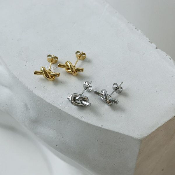stud modagirl cute tiny stainless steel gold sailor knot earrings for women dainty minimalist ear jewelry, Golden;silver
stud modagirl cute tiny stainless steel gold sailor knot earrings for women dainty minimalist ear jewelry, Golden;silver