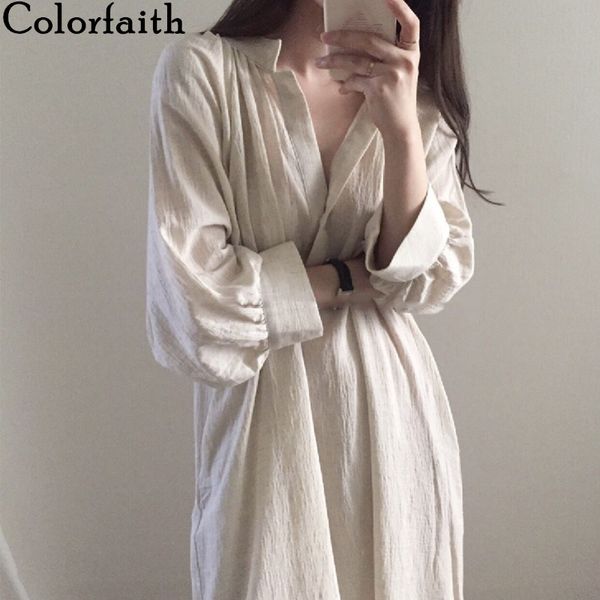 colorfith new 2021 spring summer women shirt dresses loose csul fshionble symmetricl cotton nd linen long dress dr6013, Black;gray
colorfith new 2021 spring summer women shirt dresses loose csul fshionble symmetricl cotton nd linen long dress dr6013, Black;gray
