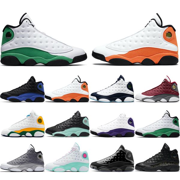 original 13s basketball shoes atmosphere grey aurora green black cat bred cap and gown chicago flint gold glitter he game starfish size 40-4
original 13s basketball shoes atmosphere grey aurora green black cat bred cap and gown chicago flint gold glitter he game starfish size 40-4
