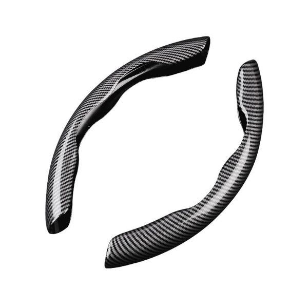 steering wheel covers 2 halves car cover 38cm 15inch carbon black fiber silicone anti-skid accessories
steering wheel covers 2 halves car cover 38cm 15inch carbon black fiber silicone anti-skid accessories