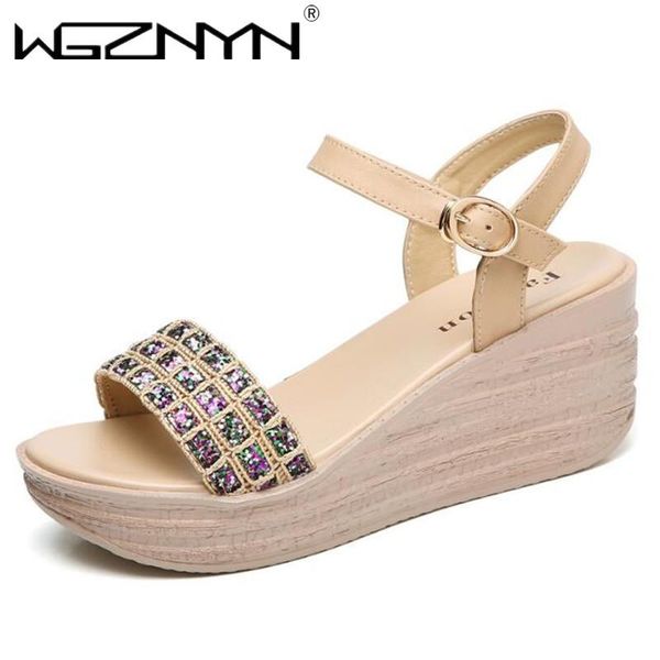 new women wedge platform sandals summer ladies high heels shoes woman fashion open toe casual female footwear sandals for women, Black
new women wedge platform sandals summer ladies high heels shoes woman fashion open toe casual female footwear sandals for women, Black
