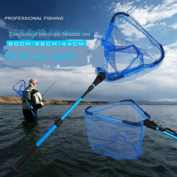 aluminum alloy pole retractable rubber net blue triangle dip net 2 sections aluminum alloy fishing
aluminum alloy pole retractable rubber net blue triangle dip net 2 sections aluminum alloy fishing