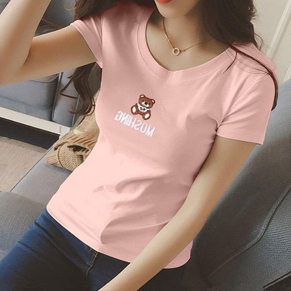 women's t-shirt 2021 short-sleeved round neck slim half-sleeved pure white bottoming shirt women woman tshirts
women's t-shirt 2021 short-sleeved round neck slim half-sleeved pure white bottoming shirt women woman tshirts