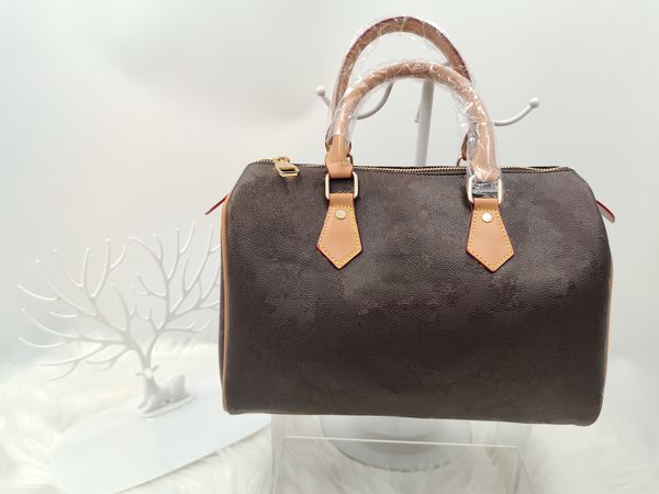 2022 Women messenger bag Classic Style Fashion Shoulder Lady Totes handbags Speedy 30cm With Shoulder Strap Leather
2022 Women messenger bag Classic Style Fashion Shoulder Lady Totes handbags Speedy 30cm With Shoulder Strap Leather