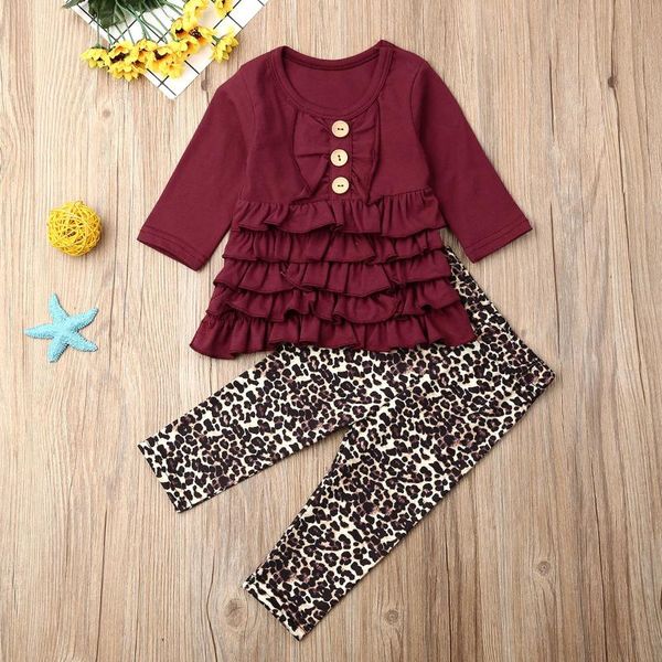 clothing sets baby & children's 1-4years toddler girl clothes ruffle dress+leopard leggings pants outfit set, White
clothing sets baby & children's 1-4years toddler girl clothes ruffle dress+leopard leggings pants outfit set, White