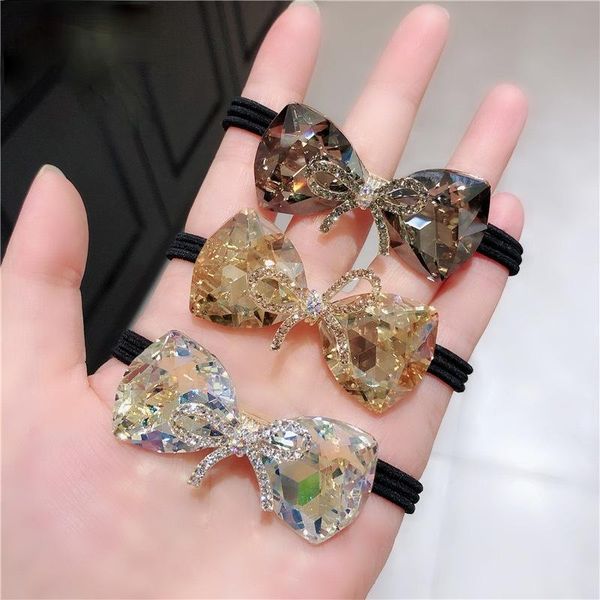 hair clips & barrettes crystal bow head rope ring exquisite sweet girl ball rubber band headdress, Golden;silver
hair clips & barrettes crystal bow head rope ring exquisite sweet girl ball rubber band headdress, Golden;silver