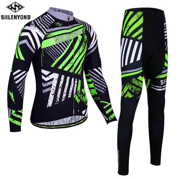 racing sets siilenyond men autumn cycling suit long sleeve clothes moisture wicking mountain bike sportswear, Black;blue
racing sets siilenyond men autumn cycling suit long sleeve clothes moisture wicking mountain bike sportswear, Black;blue