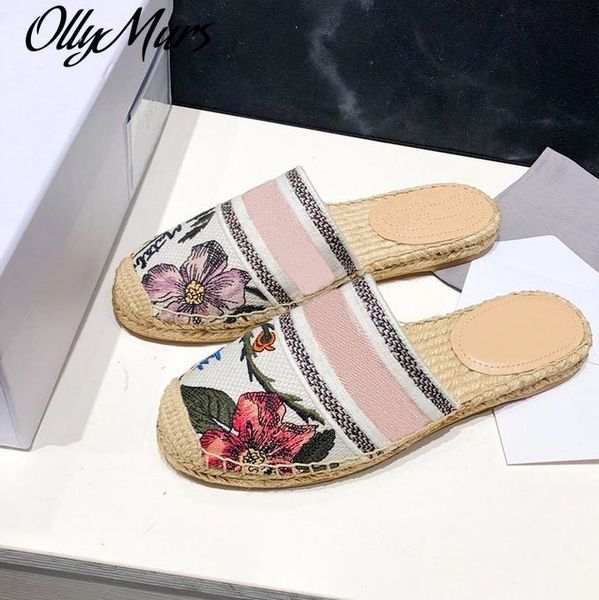 70% off wholesale sandals flip-flops prowow summer new style letter embroidery flower fisherman shoes straw woven all-match flat-bottom half, Black
70% off wholesale sandals flip-flops prowow summer new style letter embroidery flower fisherman shoes straw woven all-match flat-bottom half, Black