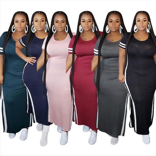 plus size tight split womens dresses long sleeve solid color spring clothes hollow out fashion ladies outfits, Black;gray
plus size tight split womens dresses long sleeve solid color spring clothes hollow out fashion ladies outfits, Black;gray