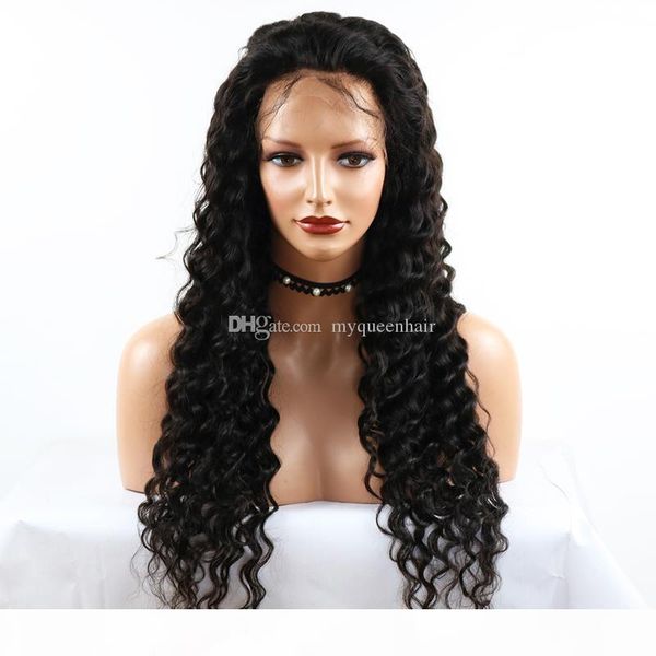 deep wave swiss lace frontal wigs brazilian virgin human hair hd lace full lace wig 150% density for black women, Black;brown
deep wave swiss lace frontal wigs brazilian virgin human hair hd lace full lace wig 150% density for black women, Black;brown