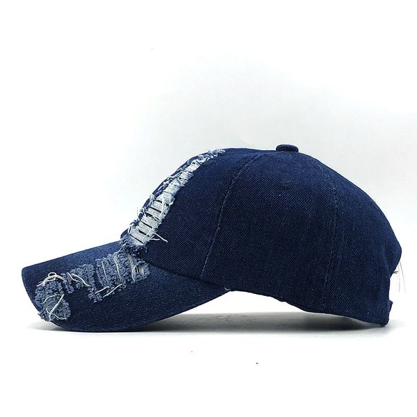 cross-border mens and womens ripped peaked cap fashionable washed cotton denim baseball cap simple light board fishing hat, Blue;gray
cross-border mens and womens ripped peaked cap fashionable washed cotton denim baseball cap simple light board fishing hat, Blue;gray