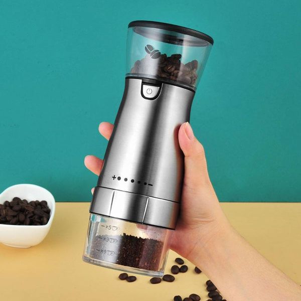 electric coffee grinders stainless steel bean grinder with usb charging grinding machine
electric coffee grinders stainless steel bean grinder with usb charging grinding machine
