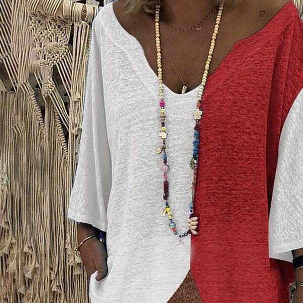 plus size 5xl women blouse patchwork shirts casual ladies beach bohemian long sleeve summer shirts large size blouses g8, White
plus size 5xl women blouse patchwork shirts casual ladies beach bohemian long sleeve summer shirts large size blouses g8, White